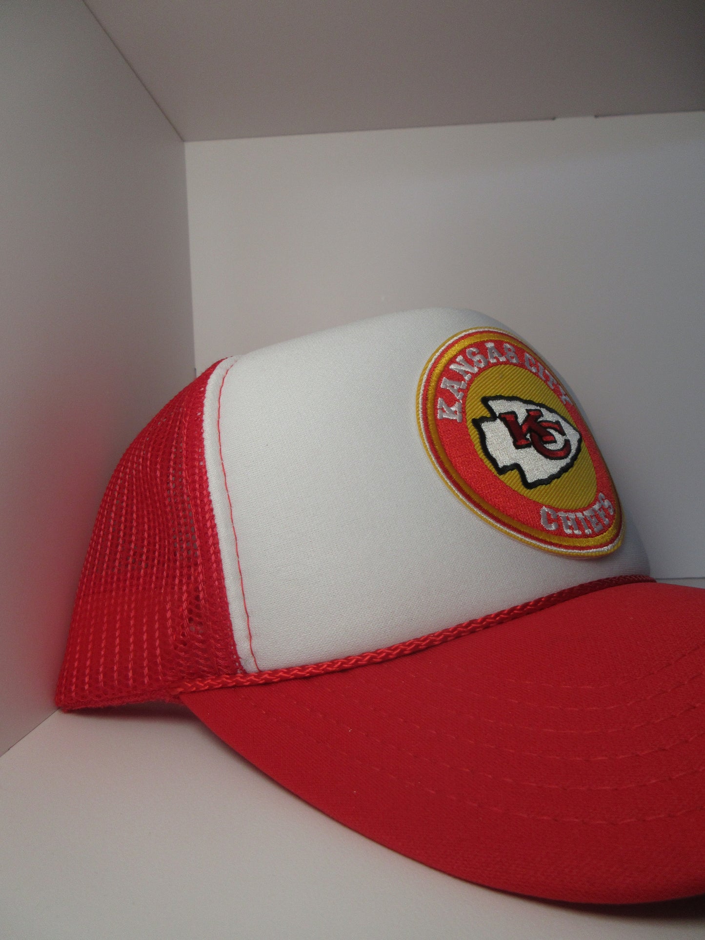KC Chiefs NFL Patch Trucker