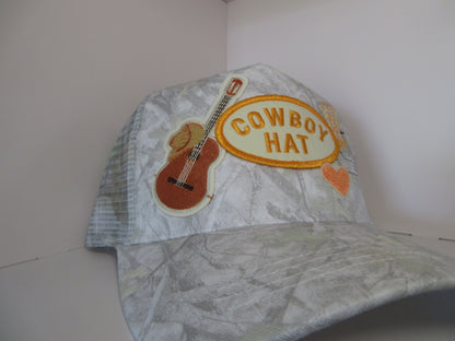 Cowboy Hat Patch Trucker