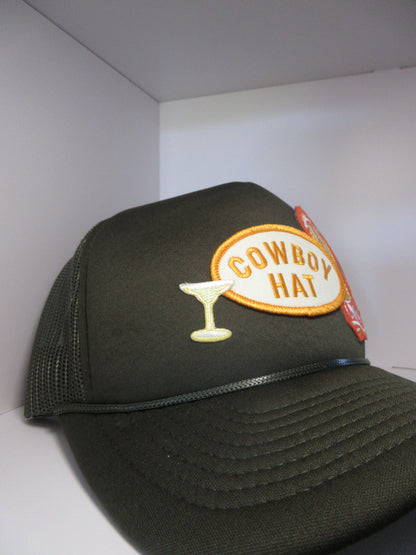 Cowboy Hat Patch Trucker