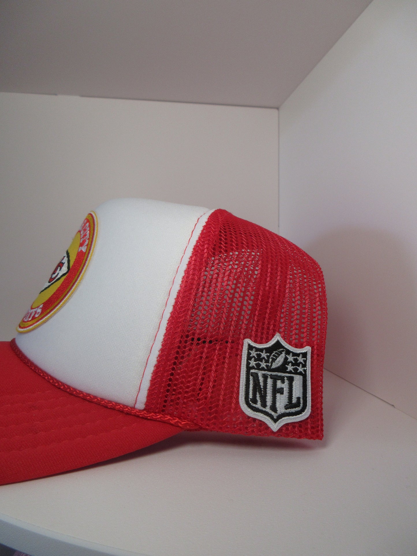 KC Chiefs NFL Patch Trucker