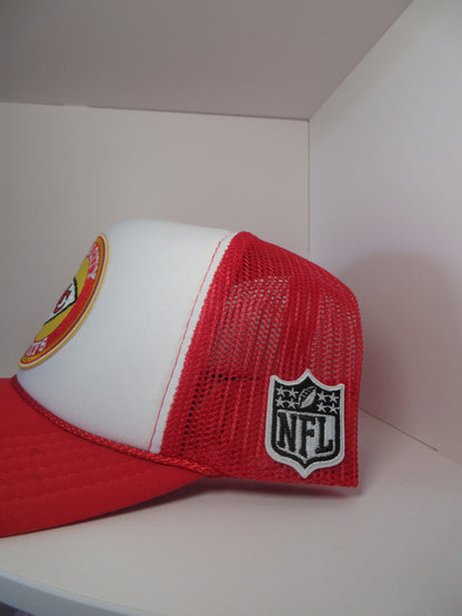 KC Chiefs NFL Patch Trucker