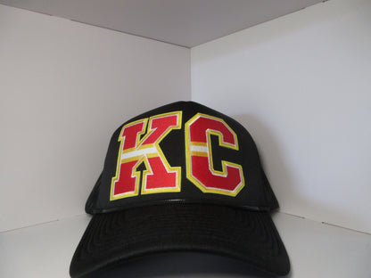 KC Letter Patch Trucker