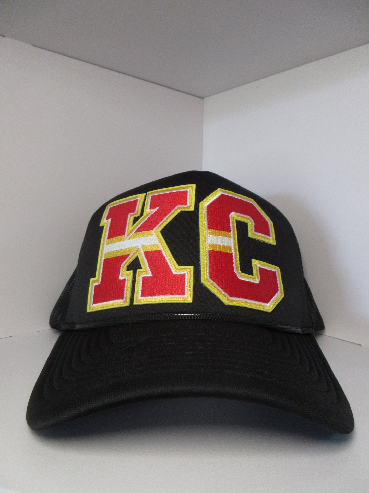 KC Letter Patch Trucker