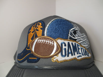 Navy and Grey Gameday Trucker