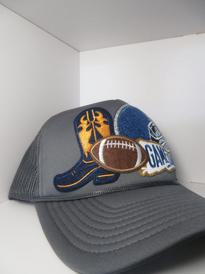 Navy and Grey Gameday Trucker