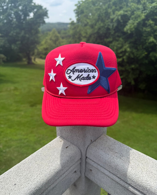 American Made Patch Trucker